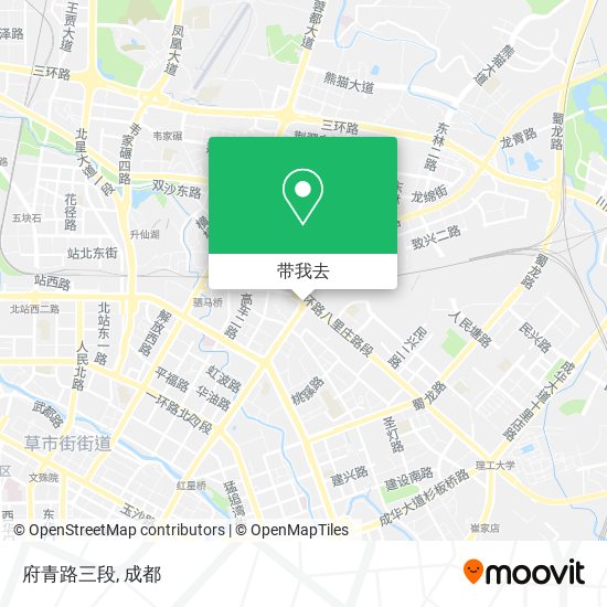 府青路三段地图