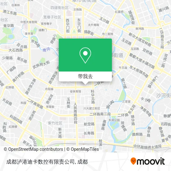 成都泸港迪卡数控有限责公司地图