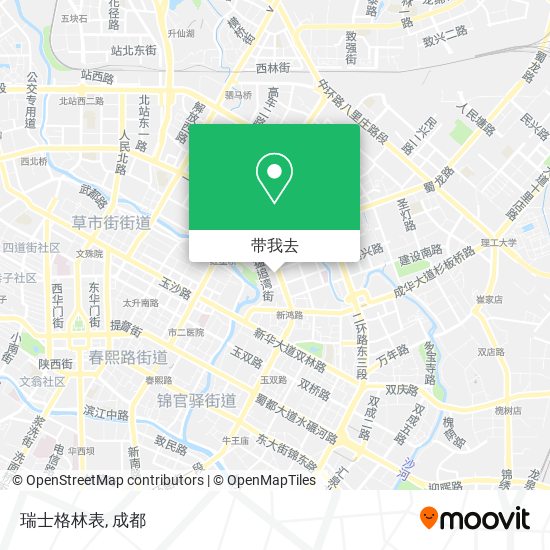 瑞士格林表地图