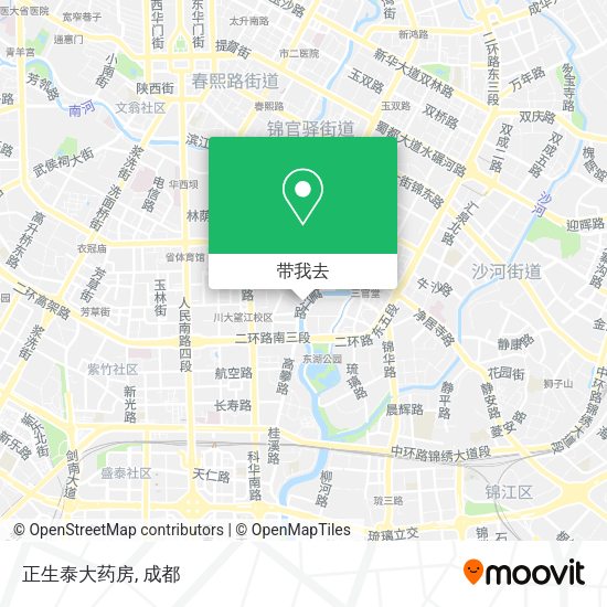 正生泰大药房地图