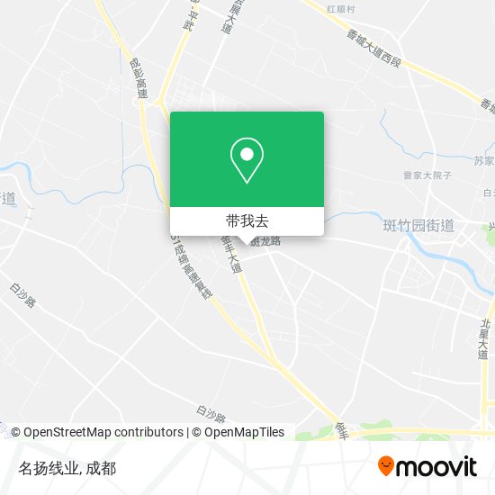 名扬线业地图