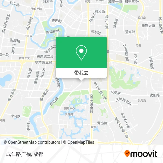 成仁路广福地图