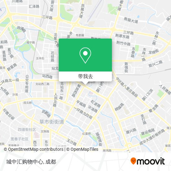 城中汇购物中心地图