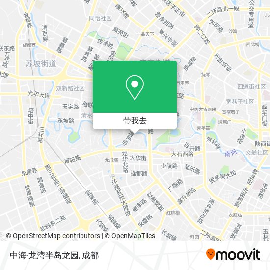 中海·龙湾半岛龙园地图