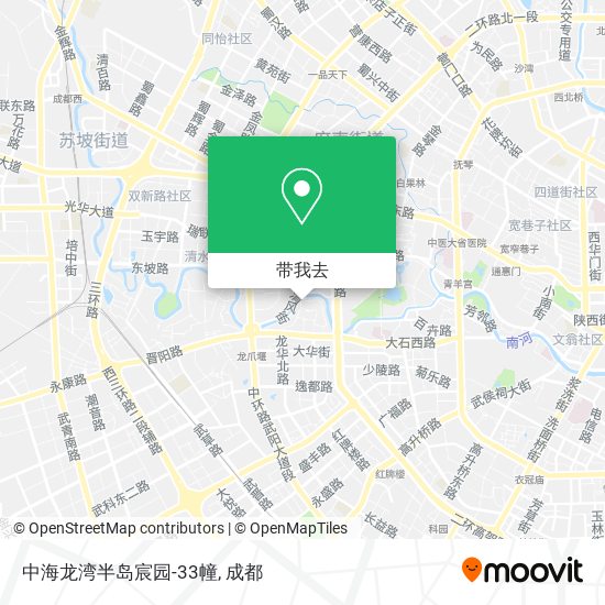 中海龙湾半岛宸园-33幢地图