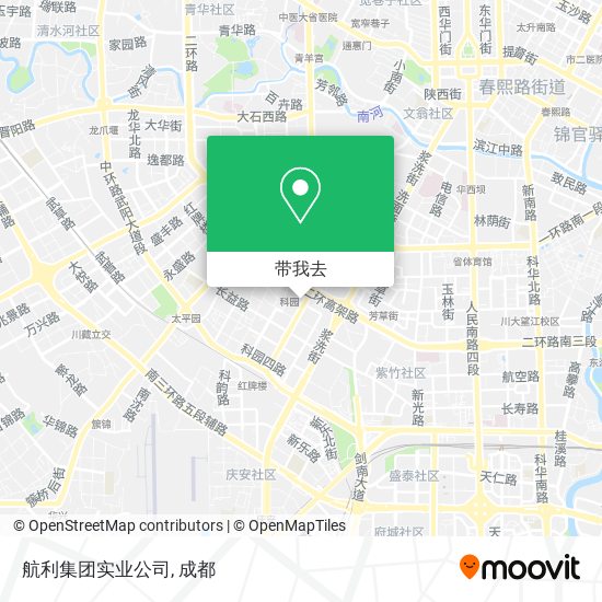 航利集团实业公司地图