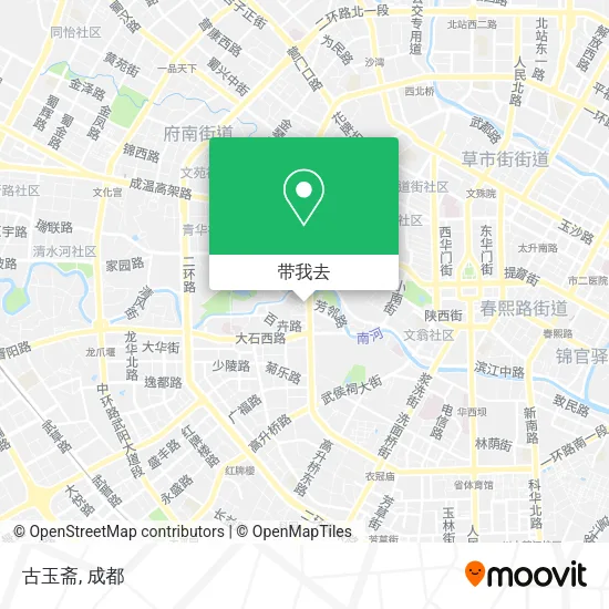 古玉斋地图