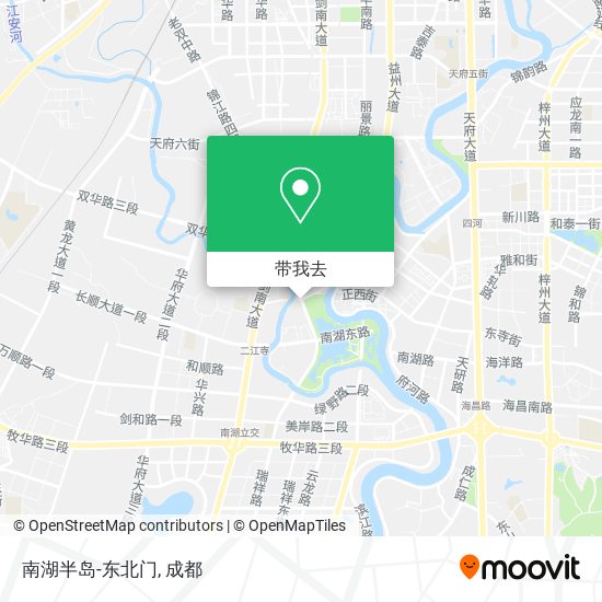 南湖半岛-东北门地图