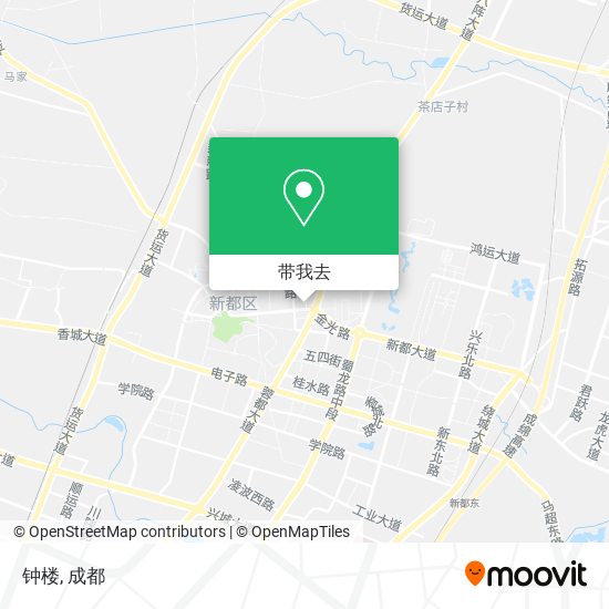 钟楼地图