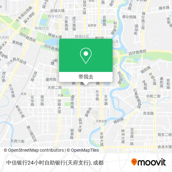 中信银行24小时自助银行(天府支行)地图