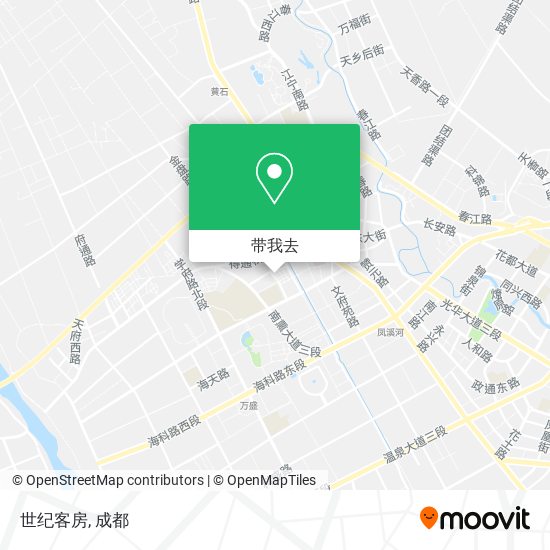世纪客房地图