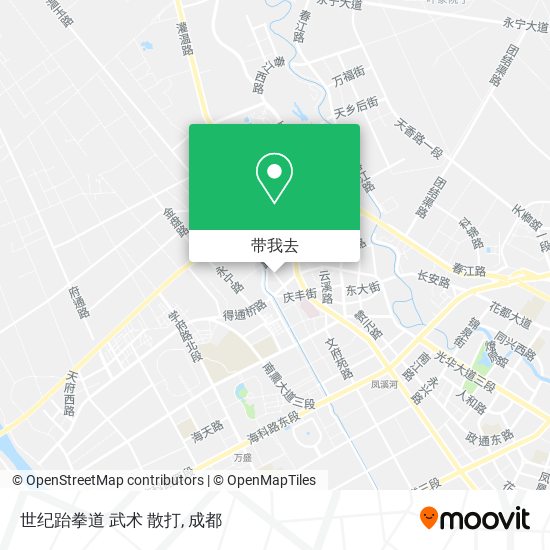 世纪跆拳道 武术 散打地图