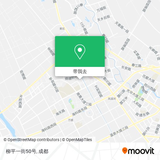 柳平一街50号地图