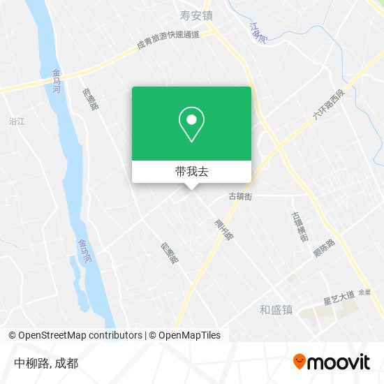 中柳路地图