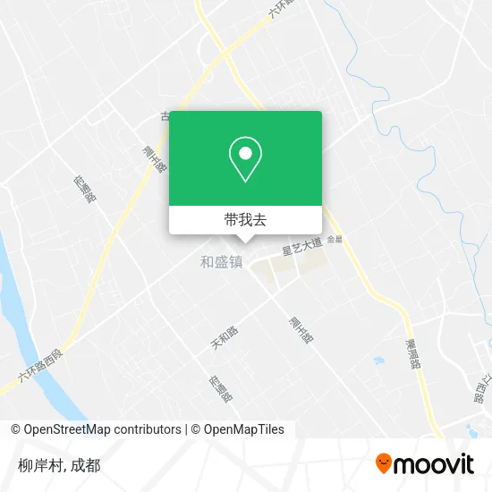 柳岸村地图