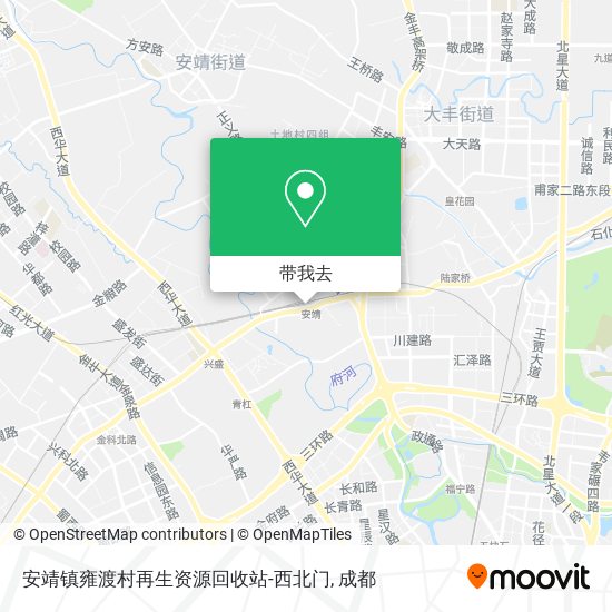 安靖镇雍渡村再生资源回收站-西北门地图