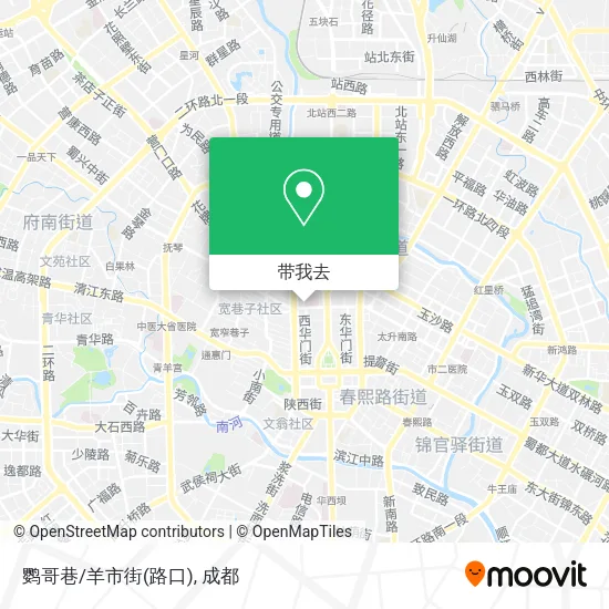 鹦哥巷/羊市街(路口)地图
