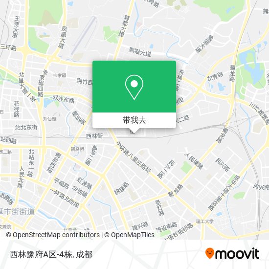 西林豫府A区-4栋地图