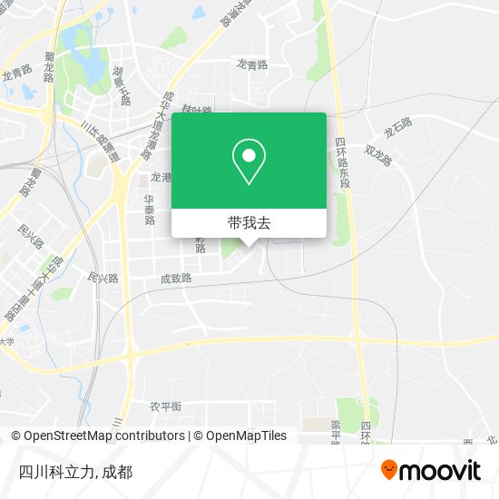 四川科立力地图