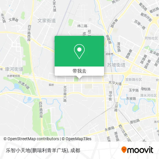 乐智小天地(鹏瑞利青羊广场)地图