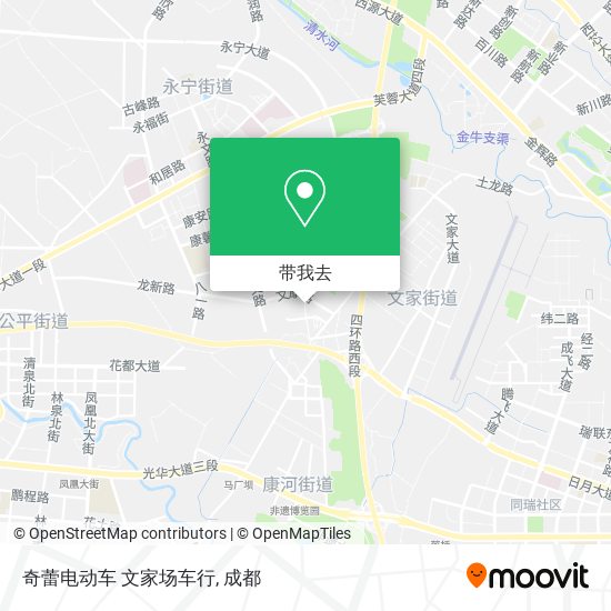 奇蕾电动车 文家场车行地图