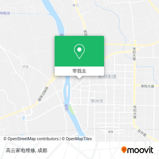高云家电维修地图