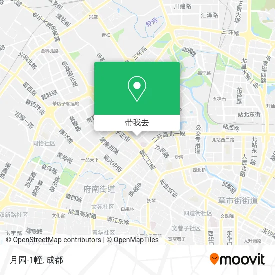 月园-1幢地图