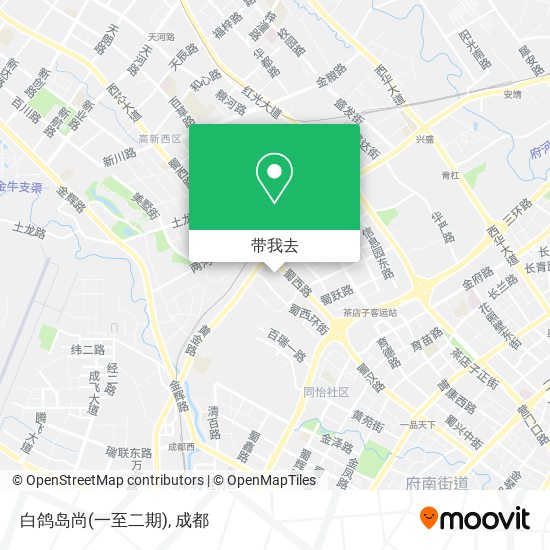 白鸽岛尚(一至二期)地图