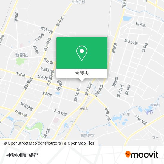 神魅网咖地图