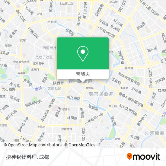 捞神锅物料理地图