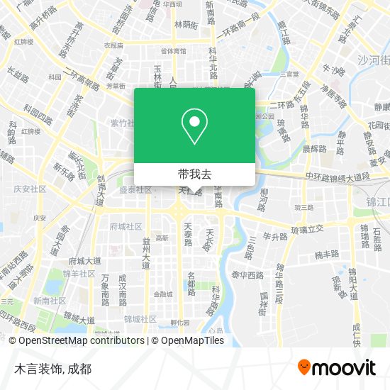 木言装饰地图