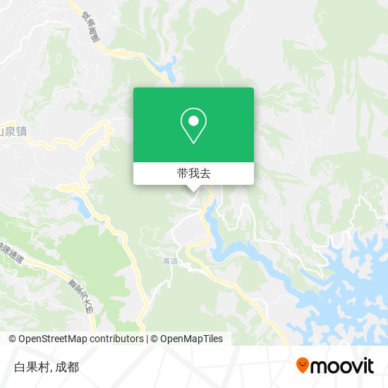 白果村地图
