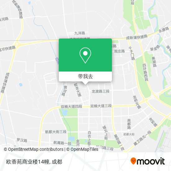 欧香苑商业楼14幢地图