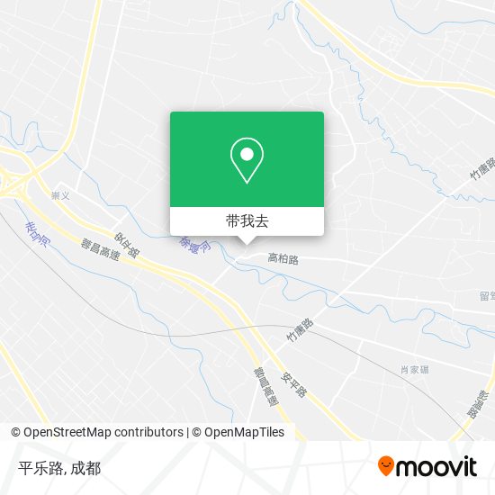 平乐路地图