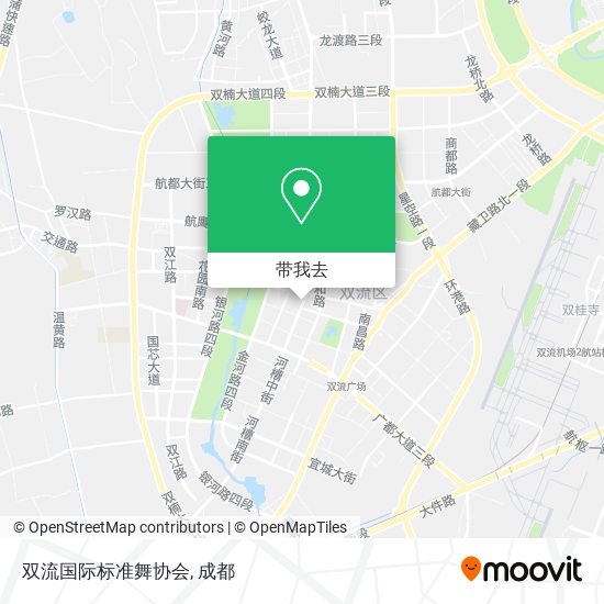 双流国际标准舞协会地图