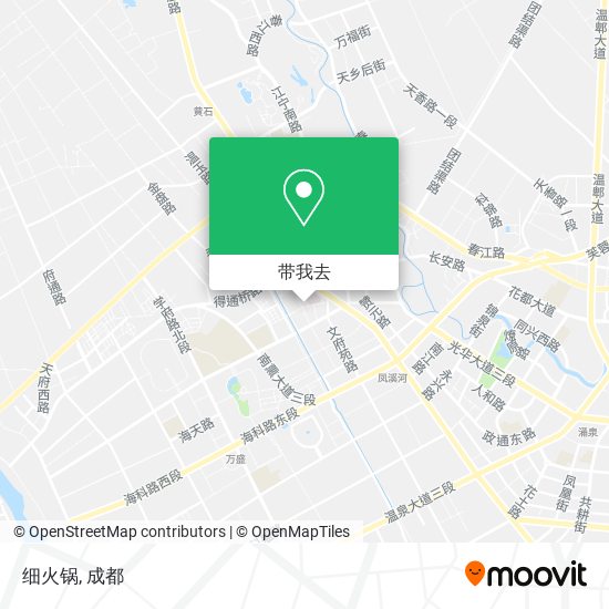 细火锅地图