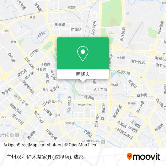 广州双利红木茶家具(旗舰店)地图