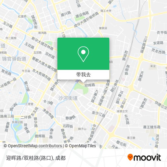 迎晖路/双桂路(路口)地图