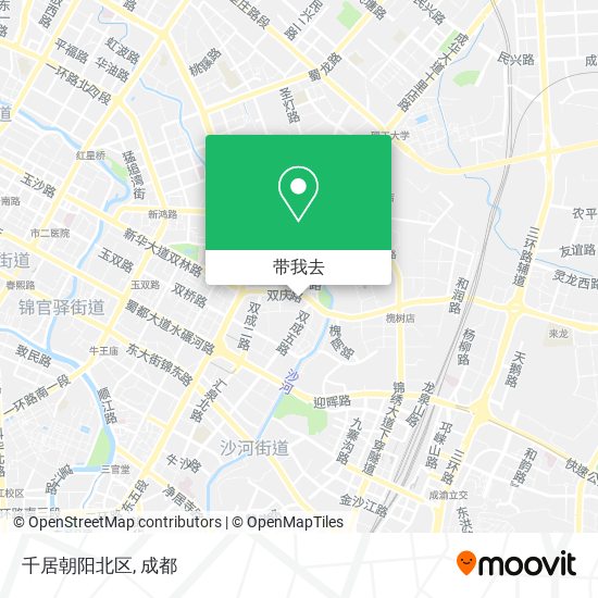 千居朝阳北区地图