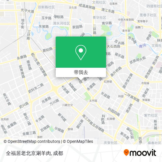 全福居老北京涮羊肉地图