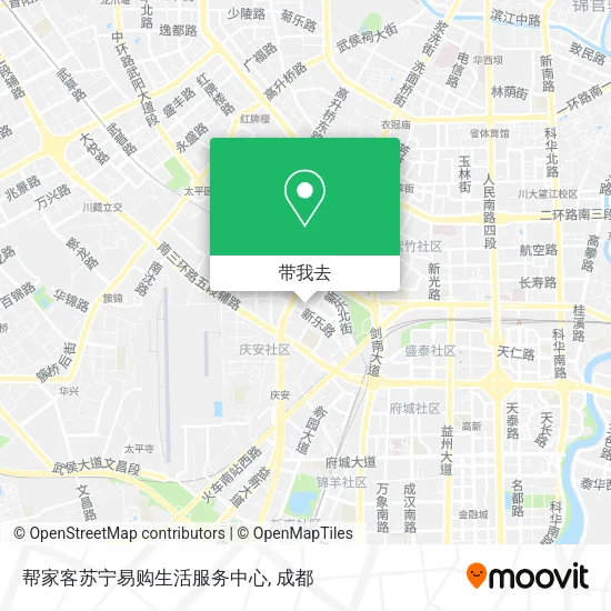 帮家客苏宁易购生活服务中心地图