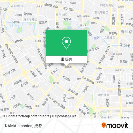 KAMA  classics地图