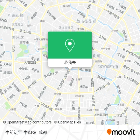 牛前进宝  牛肉馆地图