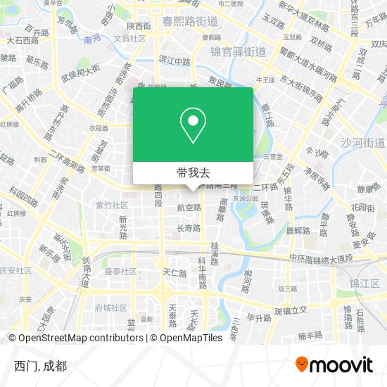 西门地图