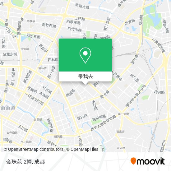 金珠苑-2幢地图