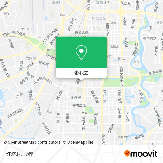 灯塔村地图
