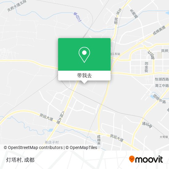 灯塔村地图