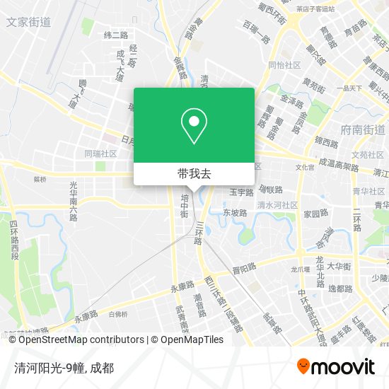 清河阳光-9幢地图