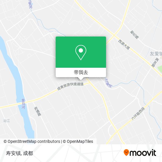 寿安镇地图