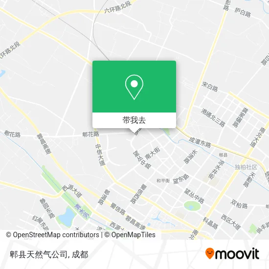 郫县天然气公司地图